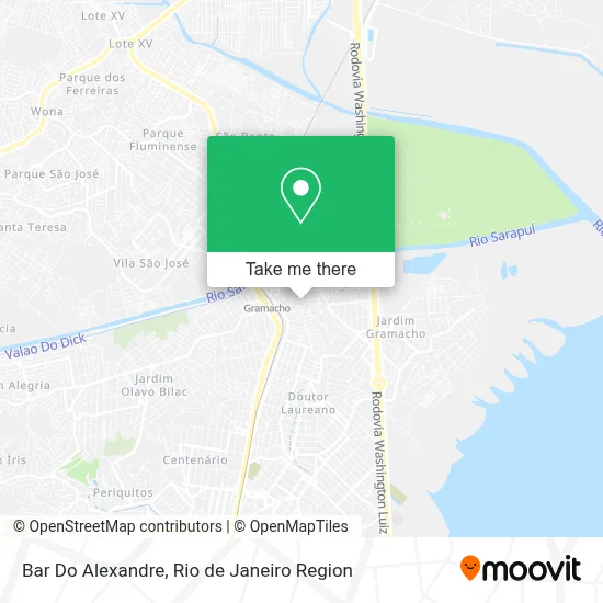 Bar Do Alexandre map
