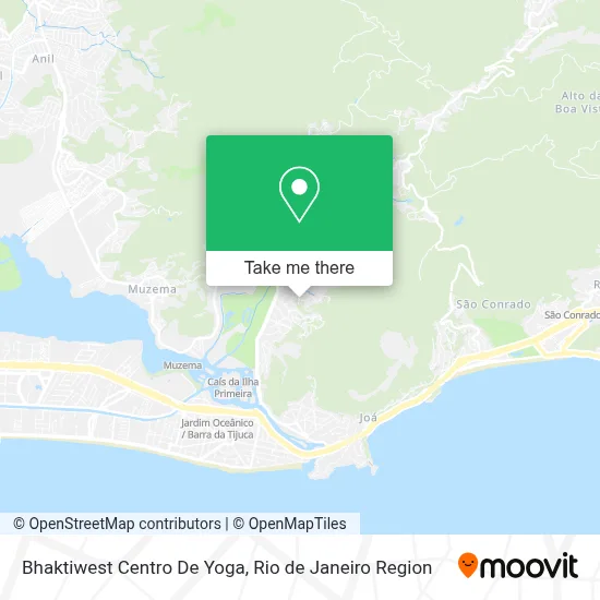 Bhaktiwest Centro De Yoga map