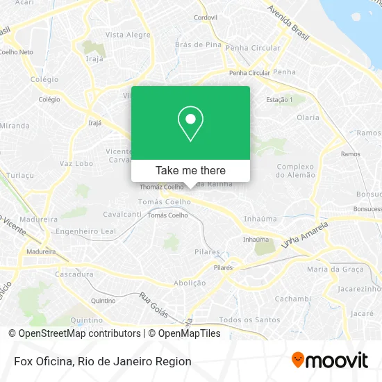 Fox Oficina map