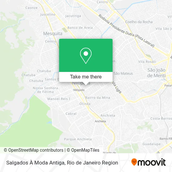 Salgados À Moda Antiga map