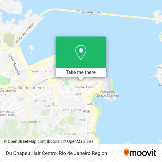 Du Chápeu Hair Centro map