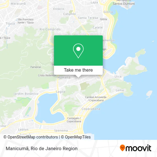 Manicumã map