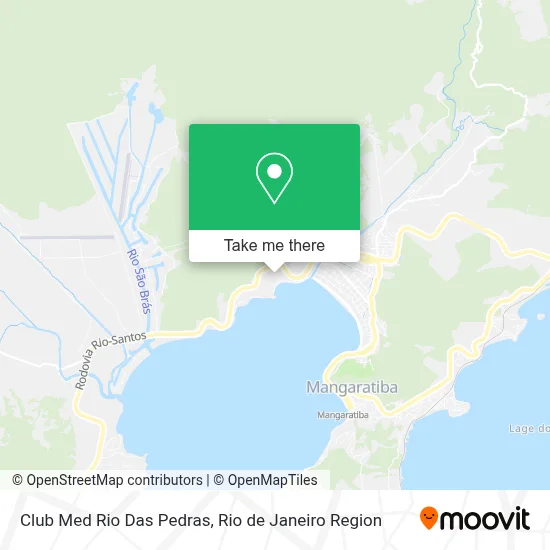 Club Med Rio Das Pedras map