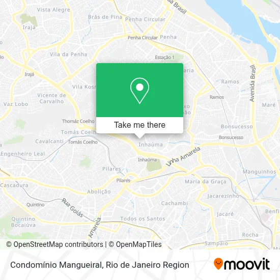 Condomínio Mangueiral map