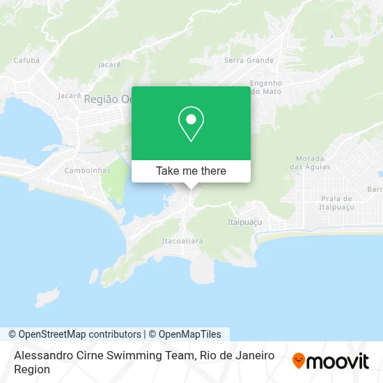 Alessandro Cirne Swimming Team map