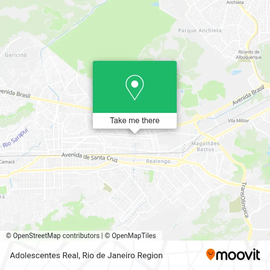 Adolescentes Real map