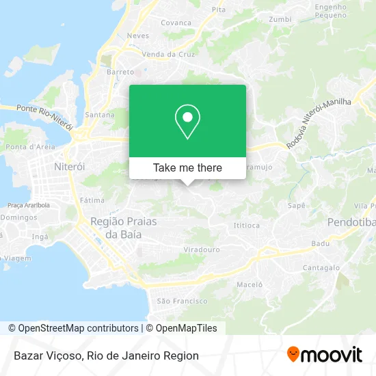 Bazar Viçoso map