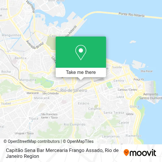 Capitão Sena Bar Mercearia Frango Assado map