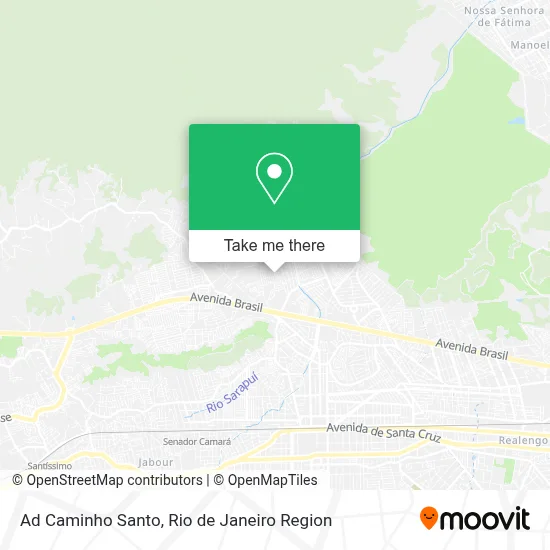 Ad Caminho Santo map