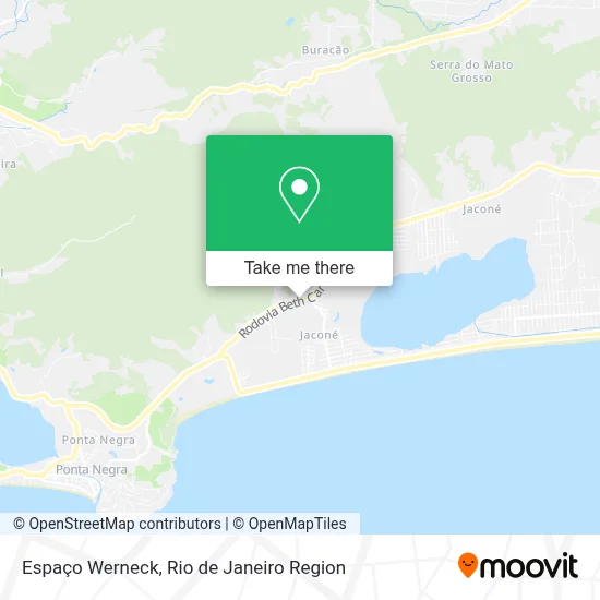 Espaço Werneck map