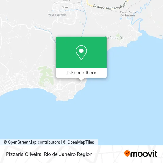 Pizzaria Oliveira map