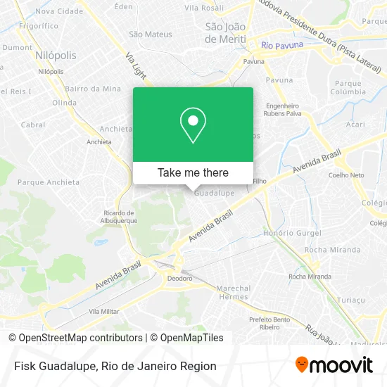 Fisk Guadalupe map