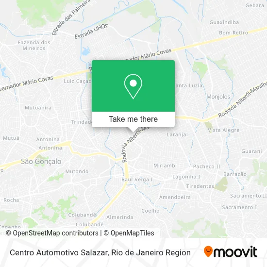 Centro Automotivo Salazar map