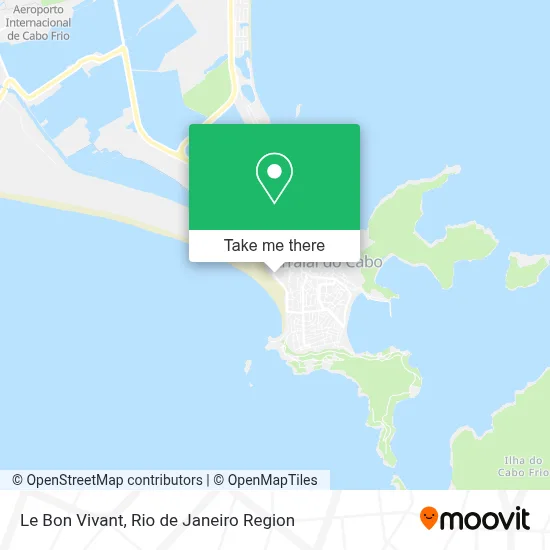 Le Bon Vivant map