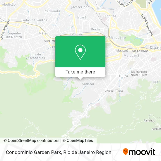 Condominio Garden Park map