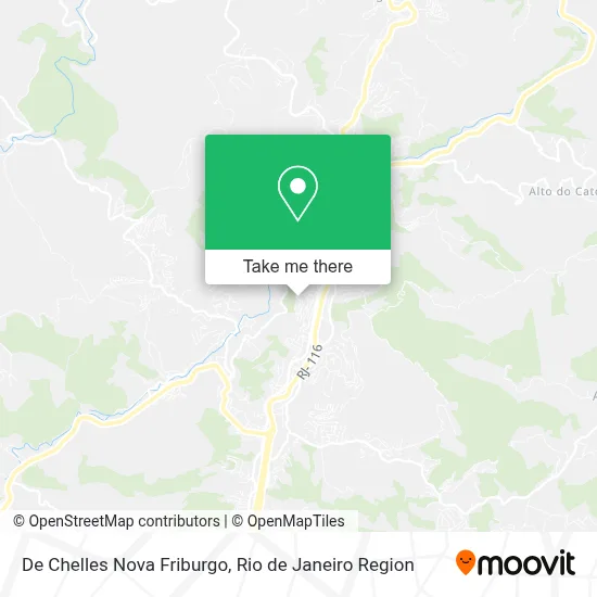 De Chelles Nova Friburgo map
