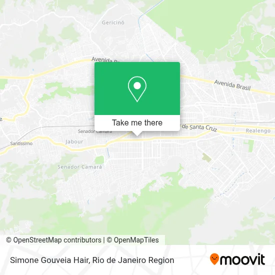 Simone Gouveia Hair map