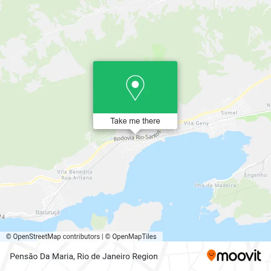 Pensão Da Maria map