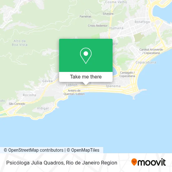 Psicóloga Julia Quadros map