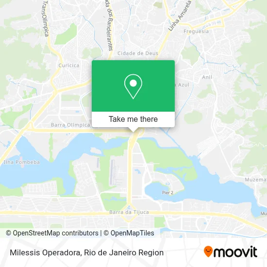 Milessis Operadora map