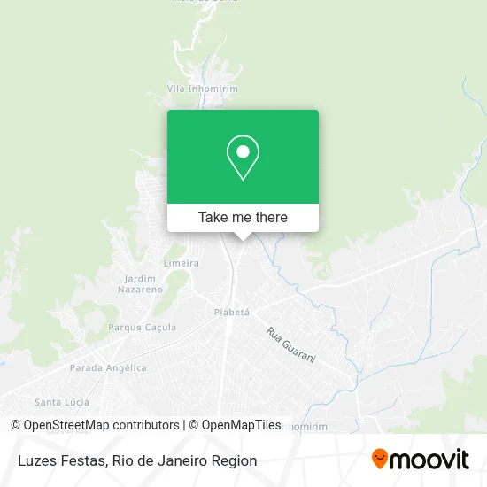 Luzes Festas map