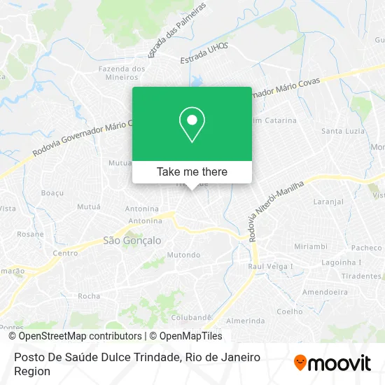 Posto De Saúde Dulce Trindade map