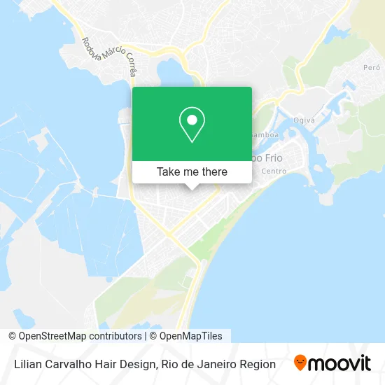 Lilian Carvalho Hair Design map