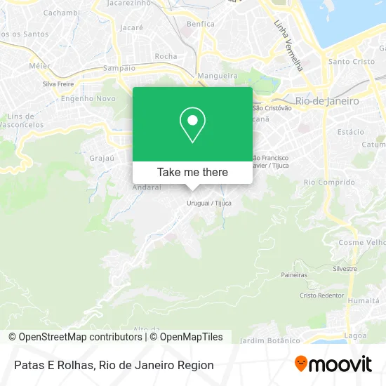 Patas E Rolhas map