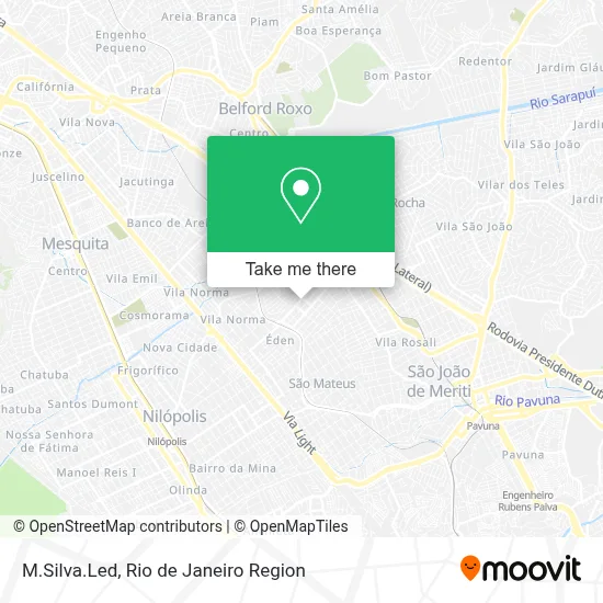 M.Silva.Led map