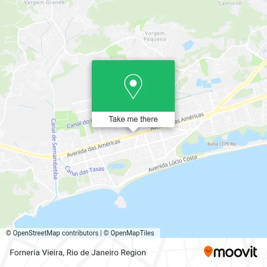 Forneria Vieira map