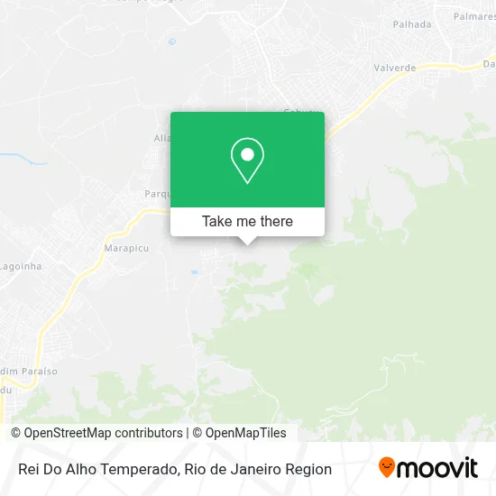Rei Do Alho Temperado map
