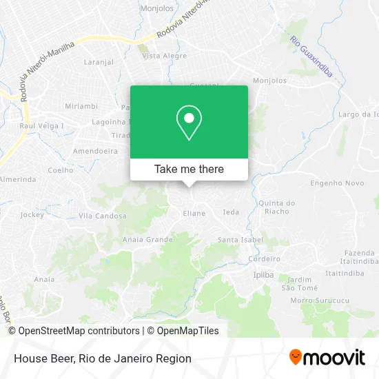 House Beer map