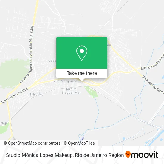 Studio Mônica Lopes Makeup map