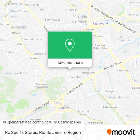 Rc Sports Stores map