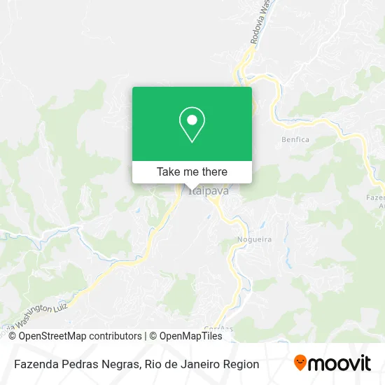 Fazenda Pedras Negras map