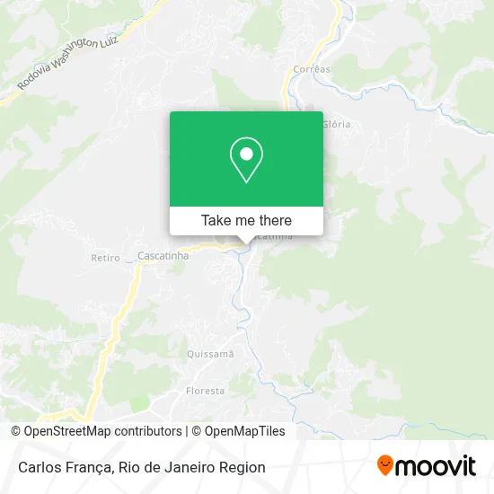 Carlos França map