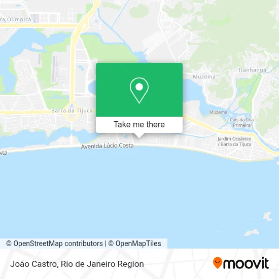João Castro map