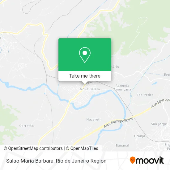 Salao Maria Barbara map