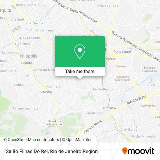 Salão Filhas Do Rei map