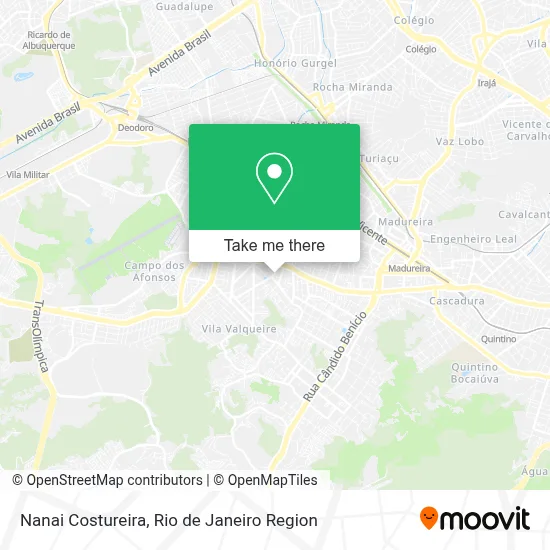 Nanai Costureira map