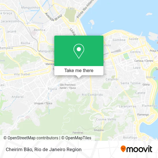 Cheirim Bão map