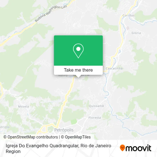 Igreja Do Evangelho Quadrangular map