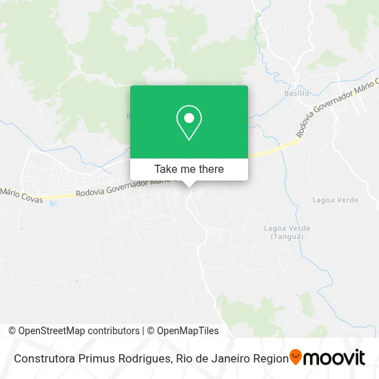 Construtora Primus Rodrigues map