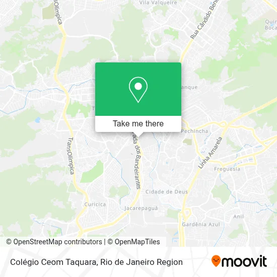 Colégio Ceom Taquara map