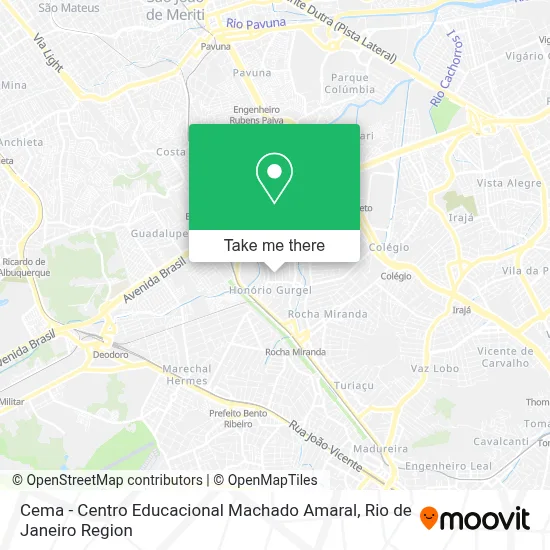 Cema - Centro Educacional Machado Amaral map