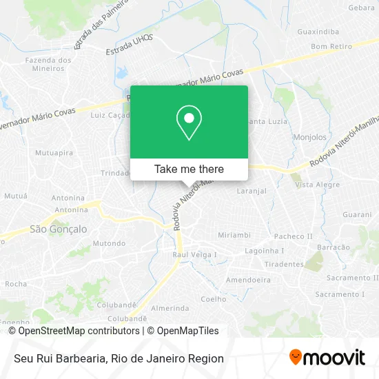 Seu Rui Barbearia map