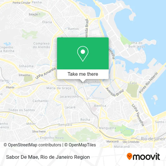 Sabor De Mae map