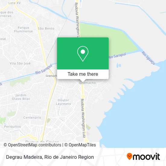 Degrau Madeira map