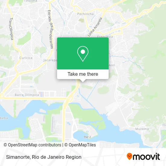Simanorte map