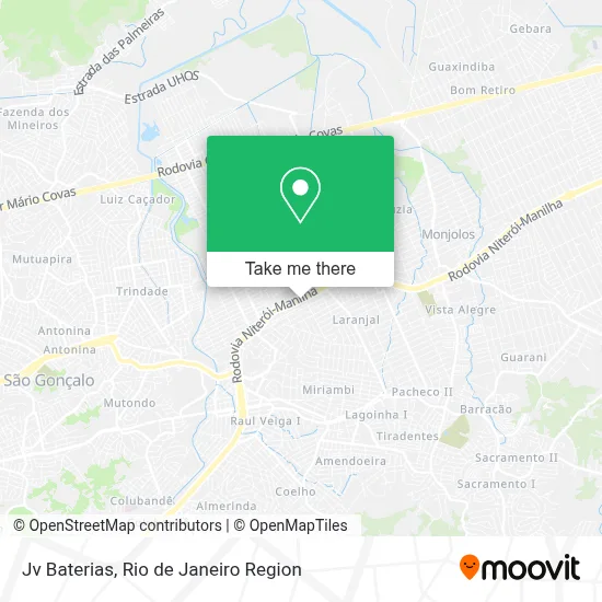 Jv Baterias map